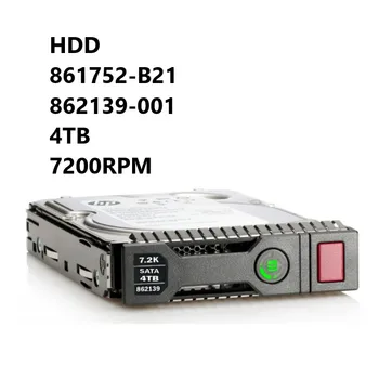 HDD-ul NOU 861752-B21 862139-001 4TB 7200RPM LFF 3.5 în DS SATA 6Gbps SC Mediană Hard Disk pentru H+PE ProLiant Gen9 Gen10 Servere