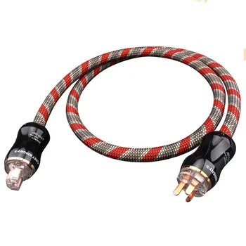 hifi OFC audio SUA/UE/AU cablu de alimentare cablu de alimentare cupru pur de putere plug connector AMP Difuzor Cabluri Audio