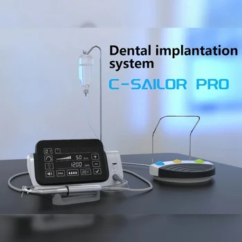 Implant dentar Motor COXO C-Marinar Pro Touch Screen Motor fără Perii cu 20:1 cu Fibra Optica Contra Unghi Operatie de Implant Mașină
