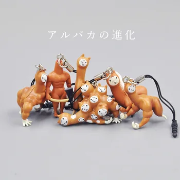 Japonia Reale Gashapon Alpaca Model Pandantive Păpuși Jucărie Capsulă De Acțiune Figura