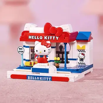 Keeppley Sanrio Blocuri Stradal seria Decor Asamblarea Puzzle Model de Jucarii Cadouri pentru Băieți și Fete