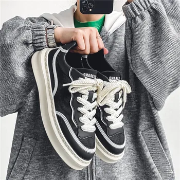 Mici, Albe, Pantofi Zapatos Para Adolescentes Hombre Bord Pantofi 2023 Primavara-Vara Ochiurilor De Plasă Respirabil Casual Pantofi De Tenis Masculino
