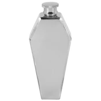 Mini Hip Balon cotat de 100ML Personalizate Sicriu Forma din Oțel Inoxidabil Portabil Carafă de Călătorie Vin Oală Bar Consumabile Cadouri pentru Barbati
