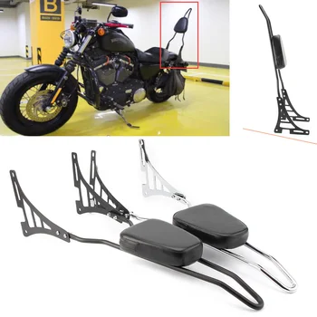 Motocicleta de Pasageri Sissy Bar cu Spătar Pad Protector Pentru Harley Davidson Sportster XL 883 1200 XL883 XL1200 2004-2015 2016 2017