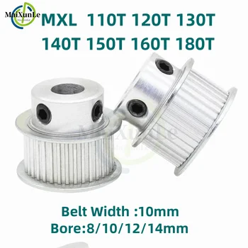 MXL BF-tip 110/120/130/140/150/160/180 Dinți Calendarul Scripete, Purtat 8/10/12/14 mm Pentru lățime de Bandă de 10mm Centura Sincron