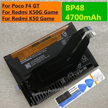 Noi BP48 4700mAh Original Baterie de Înaltă Calitate Pentru Xiaomi Poco F4 GT Pentru Redmi K50G K50 Joc Telefon Mobil Batteria + Instrumente