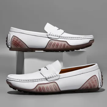 Noi mocasines de piel hombre pantofi pentru barbati cu transport gratuit mocasini pantofi pentru bărbați