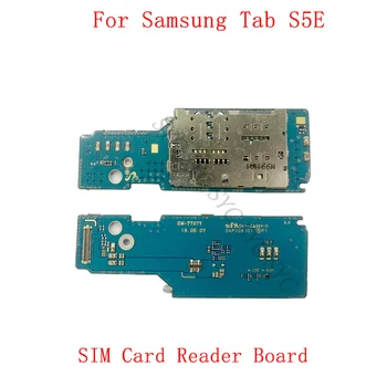 Original Sim Card Reader Titularul Ace Tava de Slot Pentru Samsung Tab S5E T725 T720 Sim Card Reader Bord Flex Cablu Piese de schimb