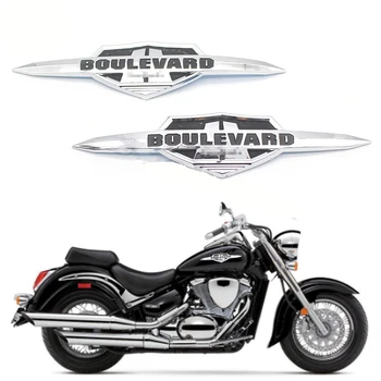 Pentru Suzuki Boulevard C50 M50 C90 M90 C4109R M109R Motociclete 3D Emblema, Insigna Decal Rezervor de Combustibil Autocolant Rezervor Protector Decal