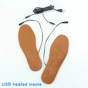 Picior electrice de Încălzire Pad USB Încălzit Tălpi de Pantofi Picioarele Calde Ciorap Pad Mat de Iarnă Sport în aer liber, Încălzire Branț de Cald Iarna