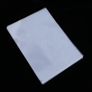Plastic Clar Practice Transparent L-Tip Document Format A4 Folder În Condiții De Siguranță Proiect De Buzunar Dosar Școală, Rechizite De Birou