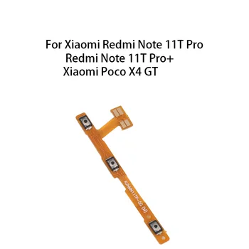 Puterea PE OFF Comutator Mut Cheie de Control Butonul de Volum Cablu Flex Pentru Xiaomi Redmi Notă 11T Pro / Redmi Notă 11T Pro+ / Poco X4 GT