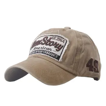 Spălat Șapcă de Baseball Broderie Patch-uri de Sport în aer liber Parasolar Montat Hat pentru Barbati