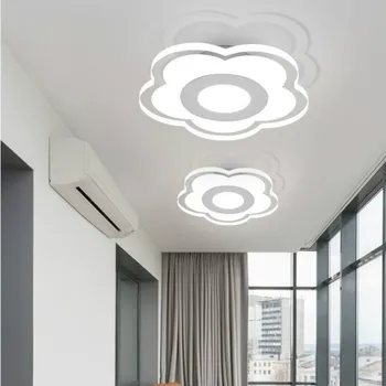 Stil European modern de personalitate ultra-subțire culoar plafon cu led-uri creative home living studiu hol iluminat interior LX101587