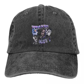 T-Travis S-Scott Șapcă De Baseball American Rapper Amuzant Hip Hop Pălării De Vară Pentru Femei Sport Imprimare Snapback Cap