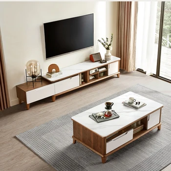 Telefoane Mobile De Lux Consola Tv Cabinet Retro Divertisment, Stil Tv Cabinet Modern Din Lemn Muebles Para El Hogar Mobilier De Dormitor