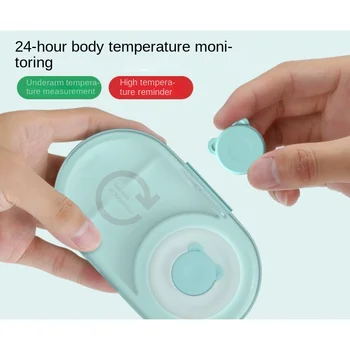 Temperatura inteligent patch termometru pentru copii de monitorizare Electronic de sugari de măsurare a temperaturii