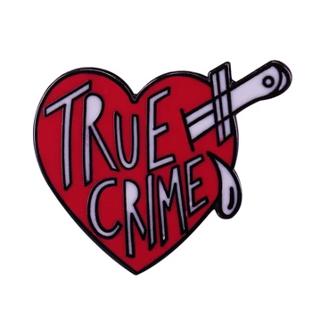 True Crime Email Pin Criminal în Serie Brosa povești de crimă Insigna de groază windows serie de Accesorii