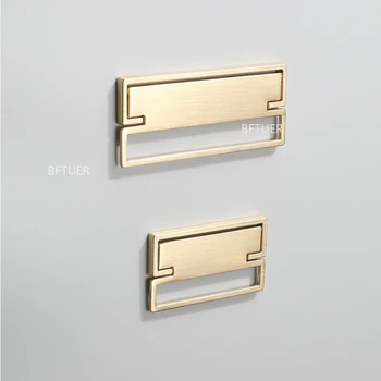 Usa de dulap Trage Europene Sertar Mobilier Mâner Hardware ciocănaș Cabinet de Aur Butoane și Mânere de Aur de Lux Bucătărie