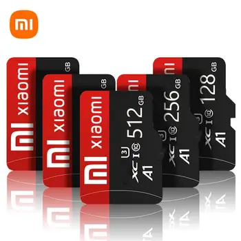 XIAOMI Card de Memorie Micro SD TF Card de 1 TB, TF Micro U1 V10 A2 2TB 100MB/S Viteza de Citire Clasa 10 512GB Flash Carduri SD