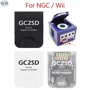 YuXi GC2SD Card Adaptor Portabil cu Cititor de Card TF Card de Memorie, Adaptor Pentru GameCube Și Wii Consolă de jocuri Accesorii