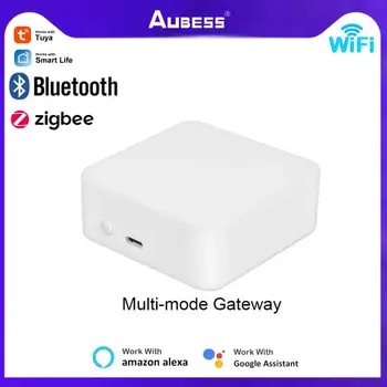 Zigbee 3.0 Tuya Multi-mode Smart Gateway Hub WiFi Bluetooth Smart Home Podul de Control de la Distanță Pentru Viața Inteligentă Alexa de Start Google